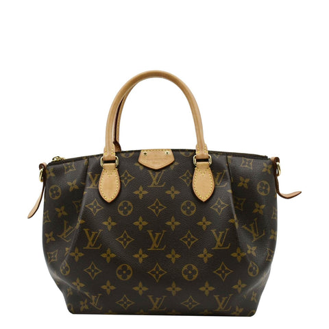 LOUIS VUITTON Turenne PM Monogram Canvas Shoulder Bag Brown