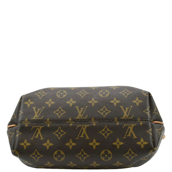 LOUIS VUITTON Turenne PM Monogram Canvas Shoulder Bag Brown