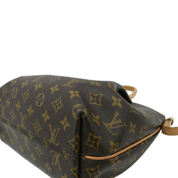 LOUIS VUITTON Turenne PM Monogram Canvas Shoulder Bag Brown