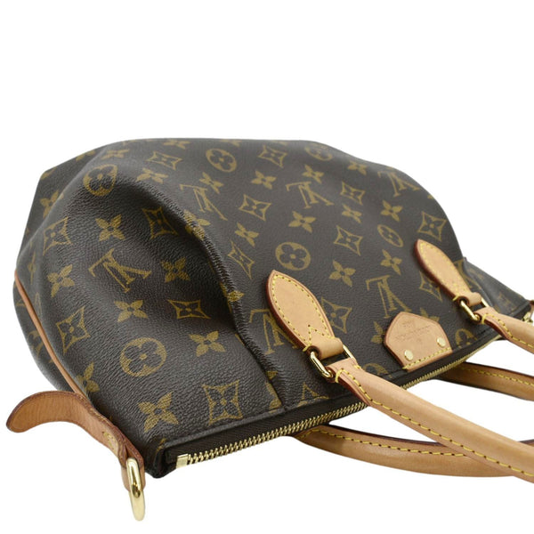 LOUIS VUITTON Turenne PM Monogram Canvas Shoulder Bag Brown