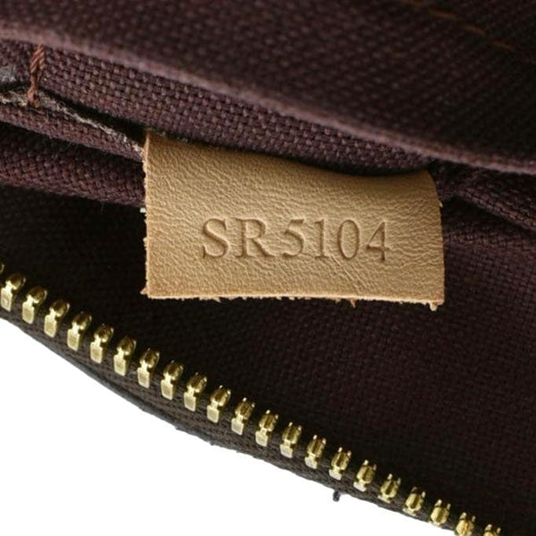 LOUIS VUITTON Turenne PM Monogram Canvas Shoulder Bag Brown