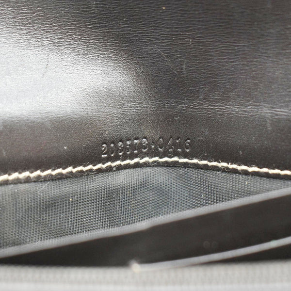 GUCCI GG Supreme Long Wallet Beige 203573