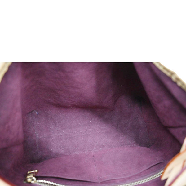 LOUIS VUITTON Carryall PM Monogram Canvas Shoulder Bag Brown