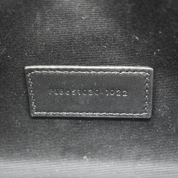 YVES SAINT LAURENT Envelope Flap Matelasse Leather Shoulder Bag Beige