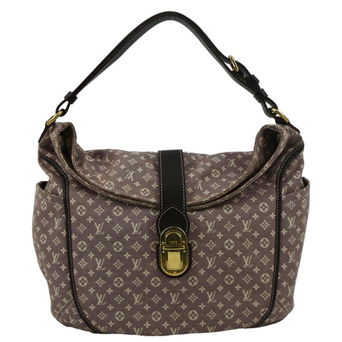 LOUIS VUITTON Idylle Romance Monogram Canvas Hobo Bag Sepia