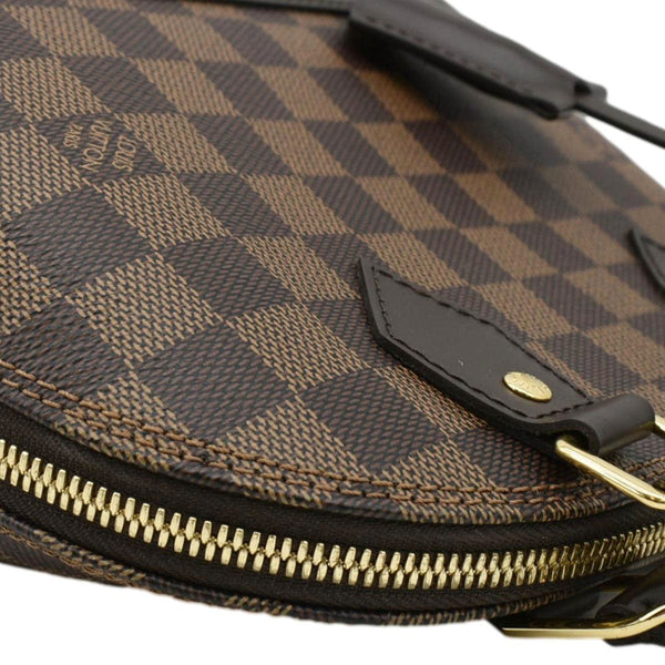 LOUIS VUITTON  Alma BB Damier Ebene Satchel Bag Brown