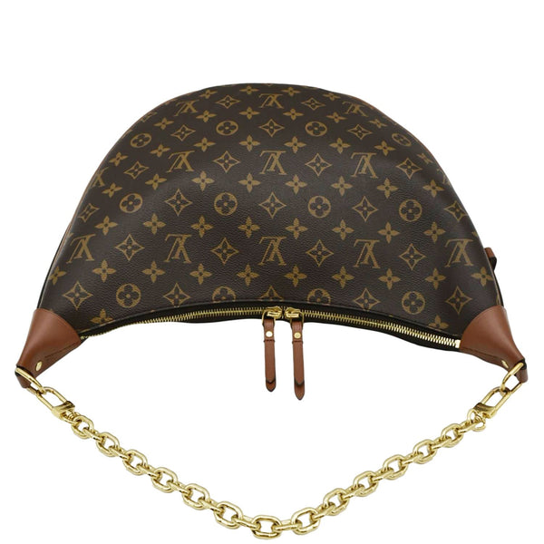 LOUIS VUITTON Loop Reverse Monogram Canvas top look