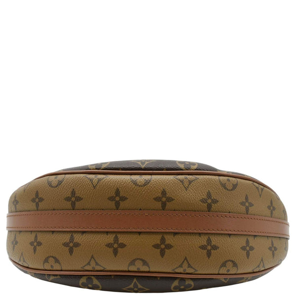 LOUIS VUITTON Loop Reverse Monogram Canvas Shoulder Bag Brown
