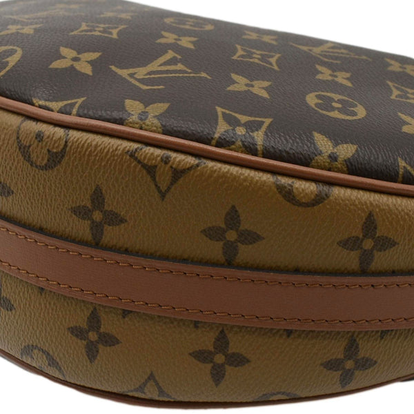 LOUIS VUITTON Loop Reverse Monogram Canvas Shoulder Bag Brown