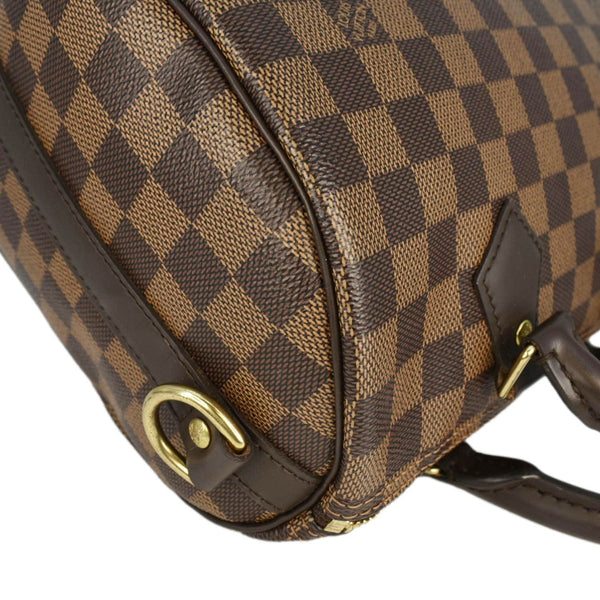 LOUIS VUITTON Speedy 25 Bandouliere Damier Ebene Shoulder Bag Brown
