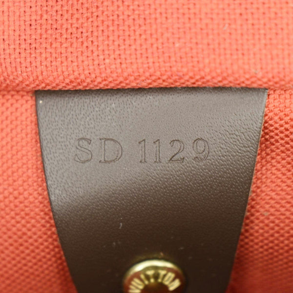 LOUIS VUITTON Speedy 25 Bandouliere Damier Ebene Shoulder Bag Brown