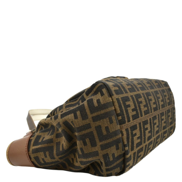 FENDI Chef Zucca Canvas Tote Bag Tobacco Brown