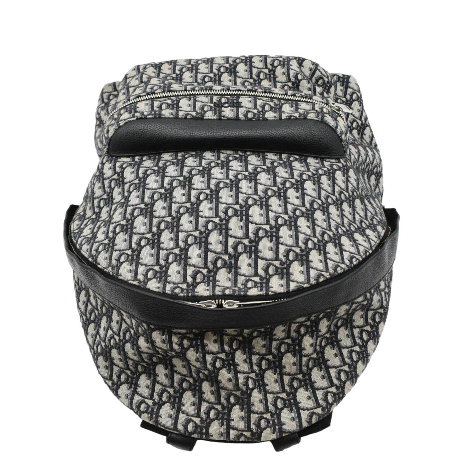 dior mini rider backpack CHRISTIAN DIOR Kids Rider Mini Oblique Jacquard Backpack Beige