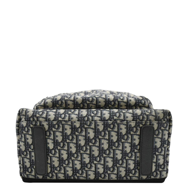 CHRISTIAN DIOR Kids Rider Mini Oblique Jacquard Backpack Beige