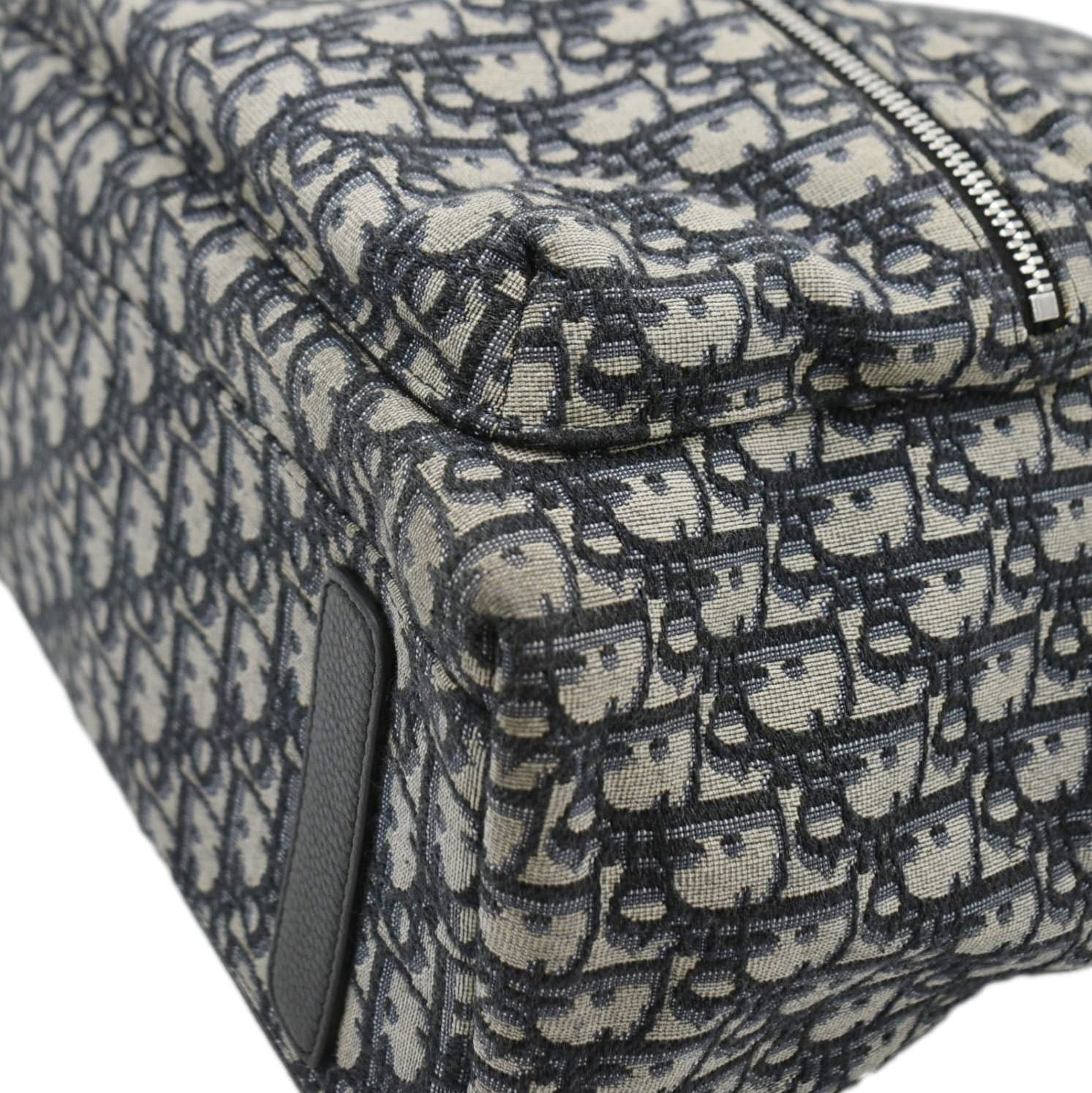 dior backpack mini with splatter pattern CHRISTIAN DIOR Kids Rider Mini Oblique Jacquard Backpack Beige