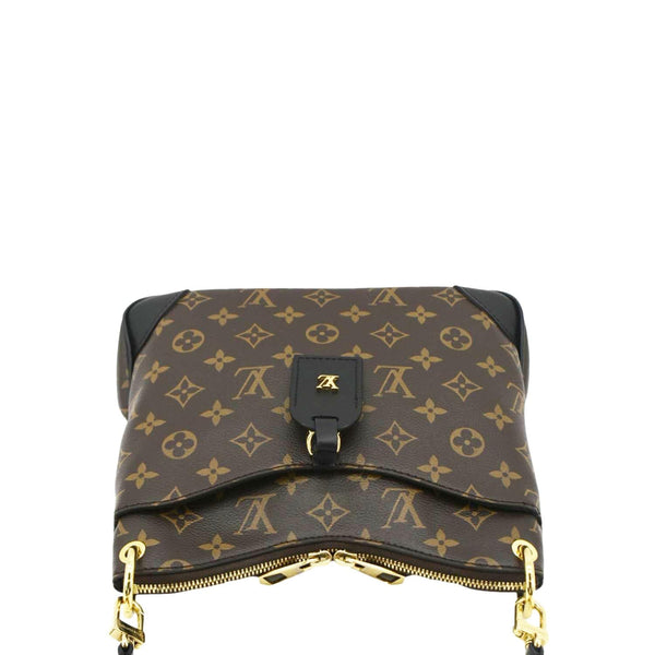 LOUIS VUITTON Odeon PM Monogram Canvas Shoulder Bag Brown