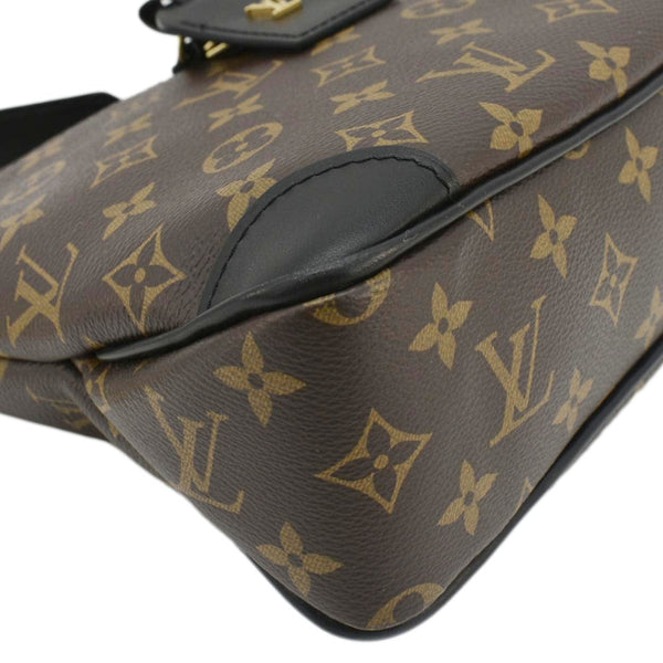 LOUIS VUITTON Odeon PM Monogram Canvas Shoulder Bag Brown