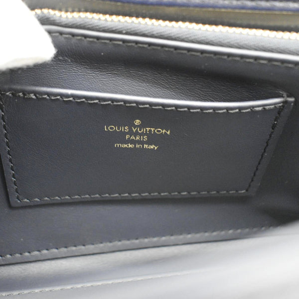 LOUIS VUITTON GO-14 MM Malletage Leather Shoulder Bag Navy Blue