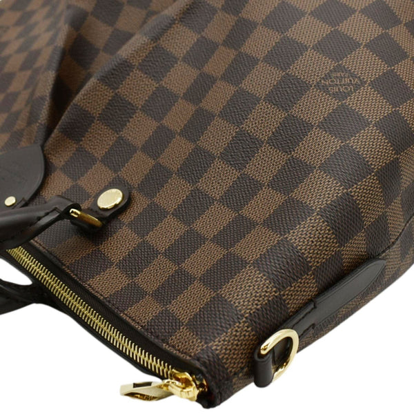 LOUIS VUITTON Siena MM Damier Ebene Shoulder Bag Brown