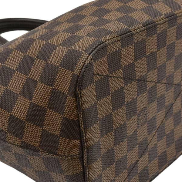 LOUIS VUITTON Siena MM Damier Ebene Shoulder Bag Brown