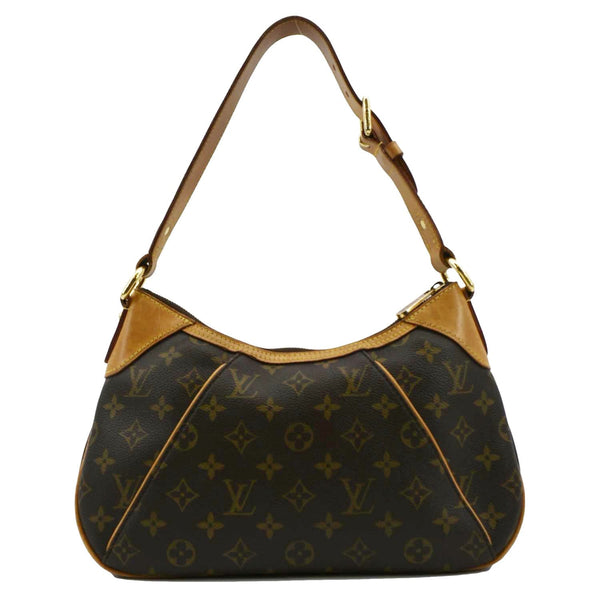 LOUIS VUITTON Thames PM Monogram Canvas Shoulder Bag Brown