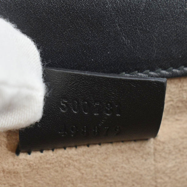 GUCCI Ogilide GG Supreme Canvas Shoulder Bag Gold 500781