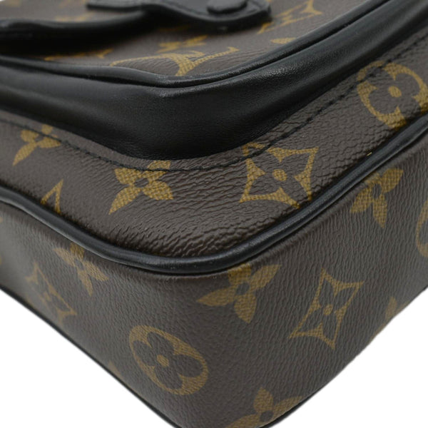 LOUIS VUITTON Christopher Monogram Canvas Crossbody Bag Black