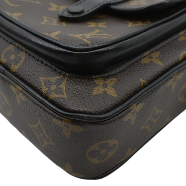 LOUIS VUITTON Christopher Monogram Canvas Crossbody Bag Black