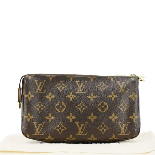 LOUIS VUITTON Pochette  Monogram Canvas Pouch Brown