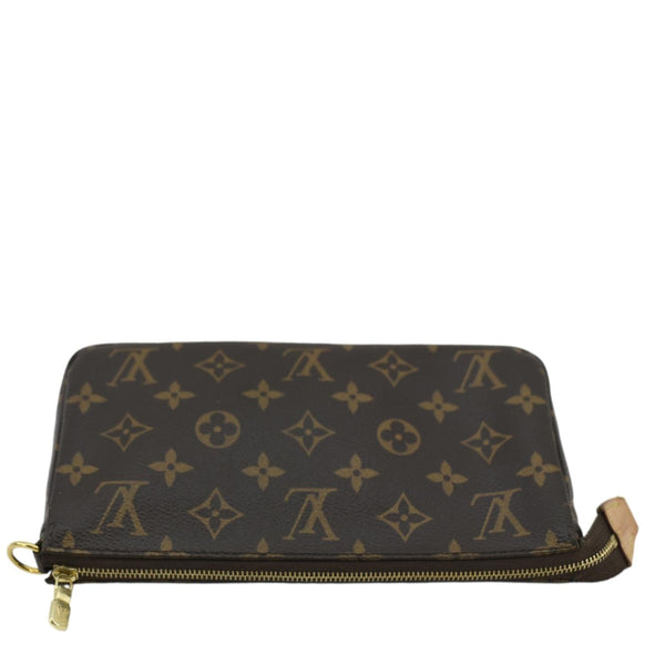 LOUIS VUITTON Pochette  Monogram Canvas Pouch Brown