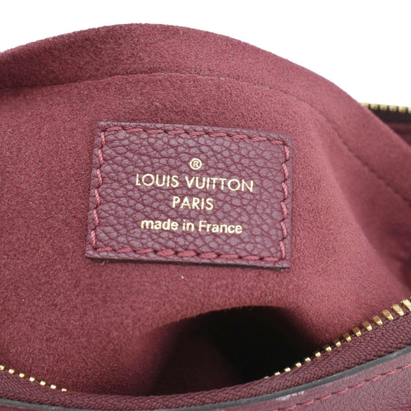 LOUIS VUITTON Pallas BB Monogram Canvas Shoulder Bag Brown