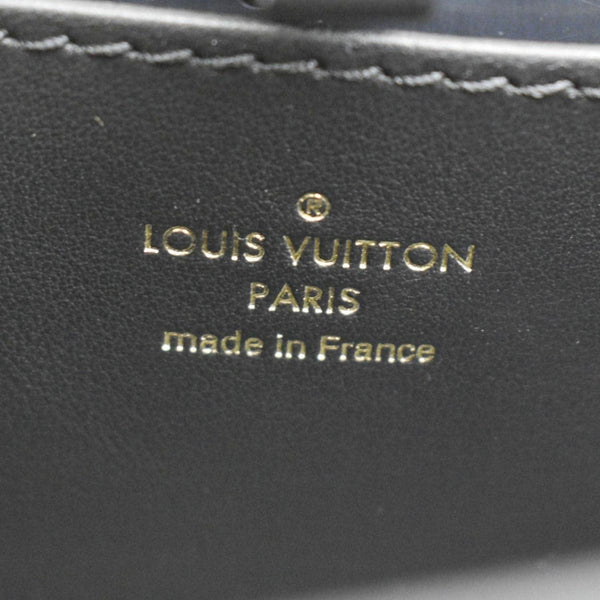 LOUIS VUITTON GO-14 MM Malletage Leather Shoulder Bag White