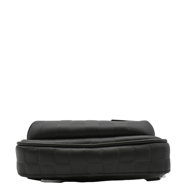 LOUIS VUITTON Avenue Sling Damier Infini Leather Backpack Bag Black