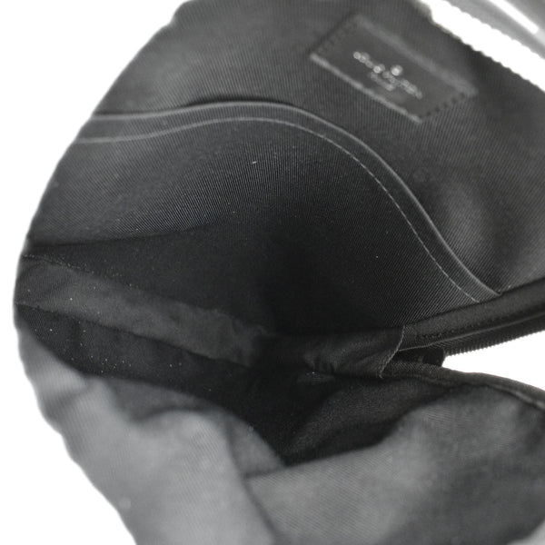 LOUIS VUITTON Avenue Sling Damier Infini Leather Backpack Bag Black