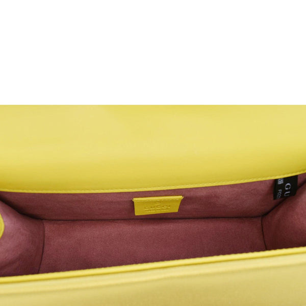 GUCCI Dionysus Small Satin Silk Crossbody Bag Gold 499623