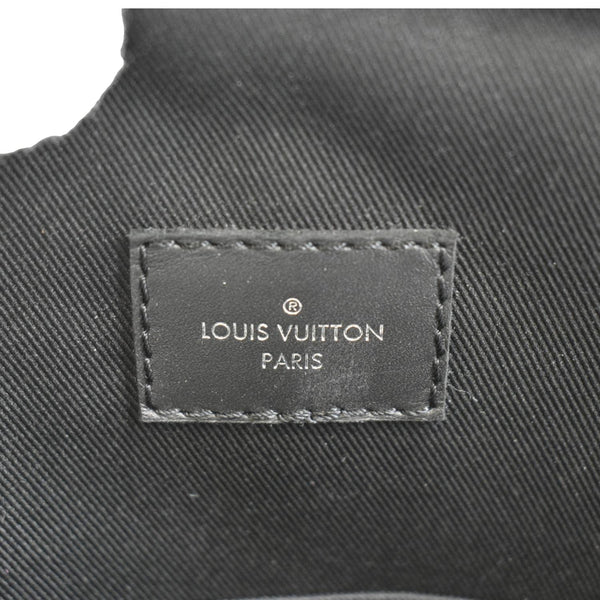 LOUIS VUITTON Avenue Sling Damier Infini Leather Backpack Bag Black