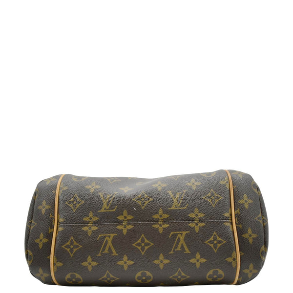 LOUIS VUITTON Totally PM Monogram Canvas Shoulder Tote Bag Brown