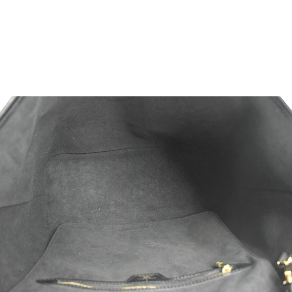 LOUIS VUITTON Game On Neverfull leather Shoulder Bag White with in side view