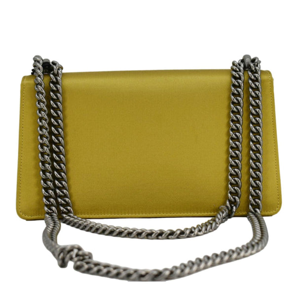 GUCCI Dionysus Small Satin Silk Crossbody Bag Gold 499623