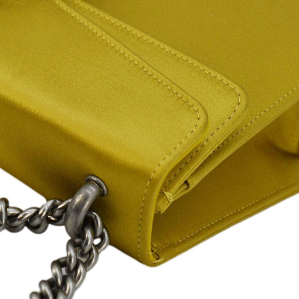 GUCCI Dionysus Small Satin Silk Crossbody Bag Gold 499623