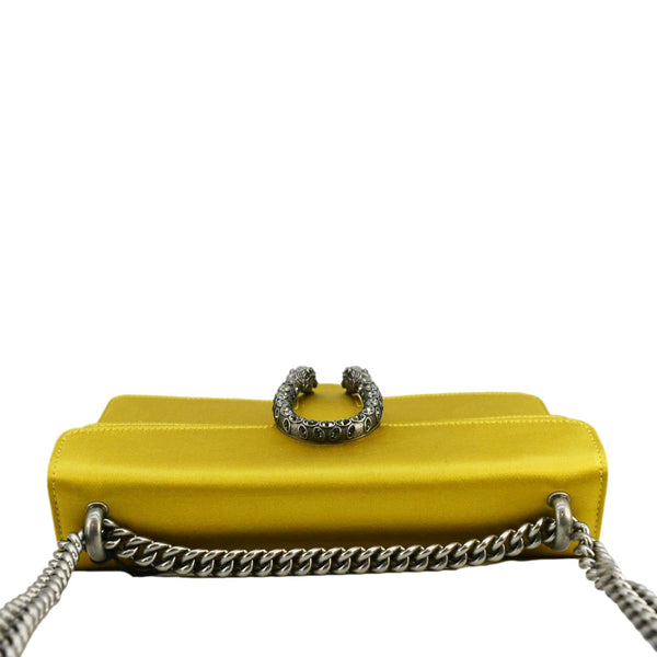 GUCCI Dionysus Small Satin Silk Crossbody Bag Gold 499623