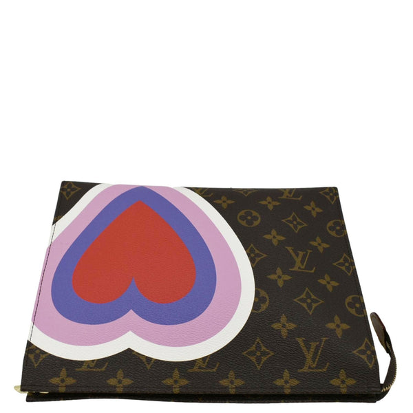 LOUIS VUITTON Game On Toiletry 26 Monogram Canvas Pouch Brown