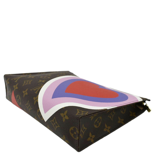 LOUIS VUITTON Game On Toiletry 26 Monogram Canvas Pouch Brown