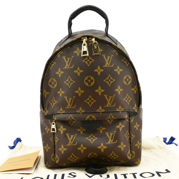 LOUIS VUITTON Palm Springs PM Monogram Canvas Backpack Brown