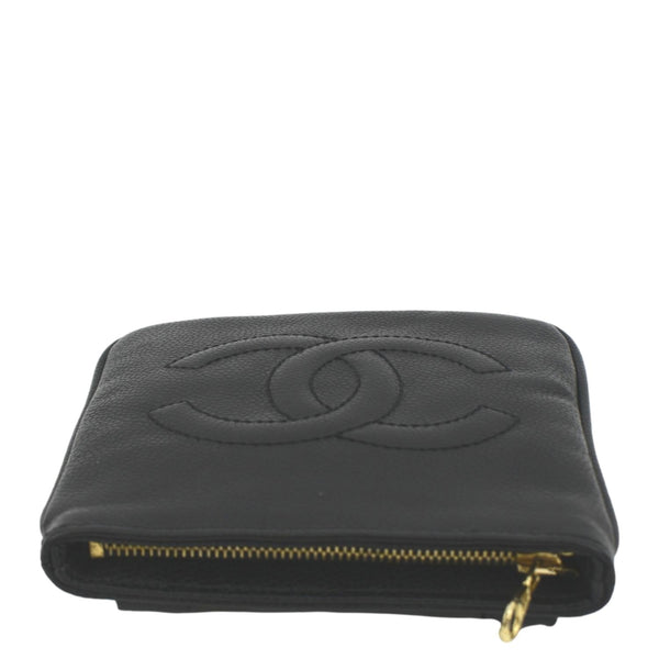 CHANEL Vintage Timeless Caviar Leather Belt Bag Black