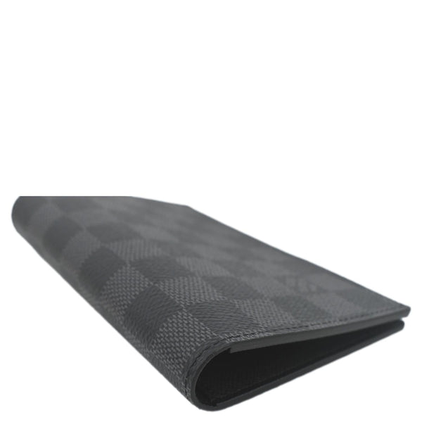 LOUIS VUITTON James Damier Graphite Canvas Wallet Black