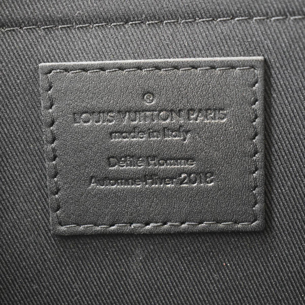 LOUIS VUITTON Pochette Cosmos Monogram Glaze Canvas Pouch Brown