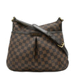 LOUIS VUITTON Bloomsbury PM Damier Ebene Crossbody Bag Brown  front lok