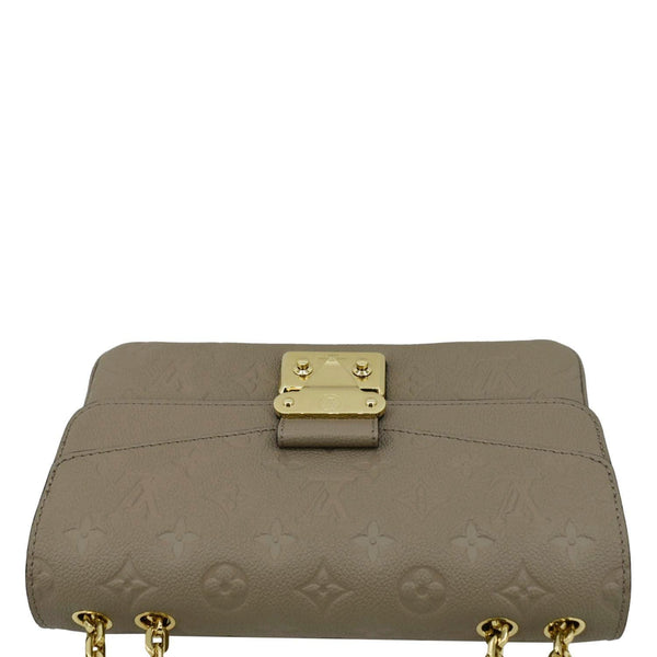 LOUIS VUITTON Marceau PM Monogram Empreinte Leather Shoulder Bag Turtledove