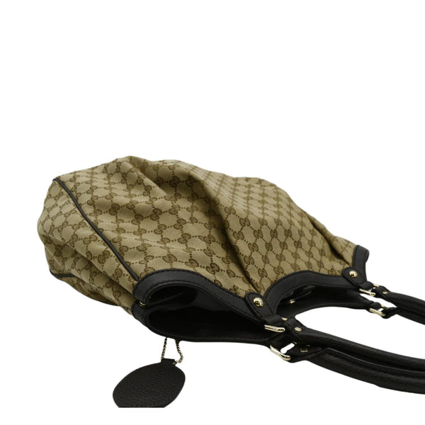 GUCCI Sukey Large GG Monogram Canvas Tote Bag Beige rightlook